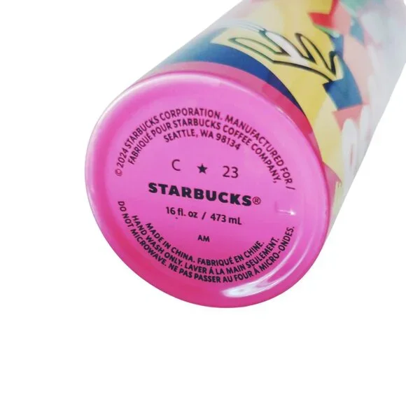 Starbucks Shae Anthony 2024 Rainbow Beautiful Stainless Steel 16oz Tumbler - Picture 5 of 7